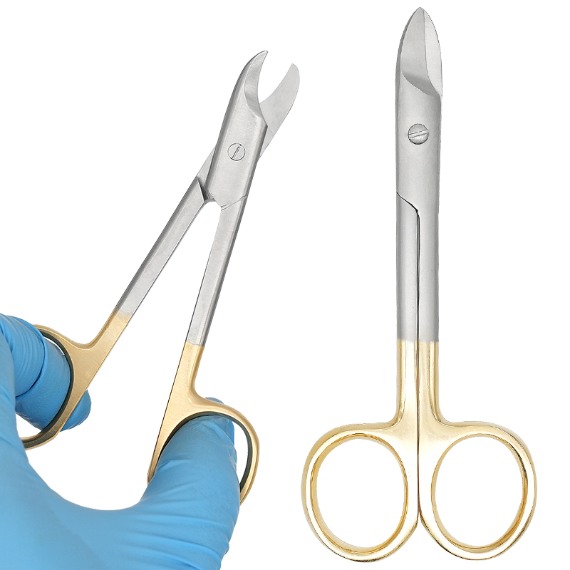 Medical Scissors - 1pc Tandheelkundige Chirurgische Schaar Rechte/Gebogen Tip