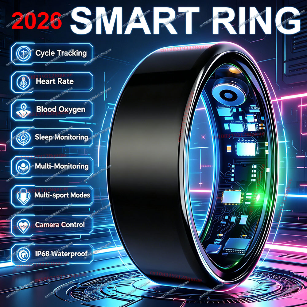 Blood Pressure Monitor - 2026 Nieuwe Smart Ring Hartslag Bloeddruk