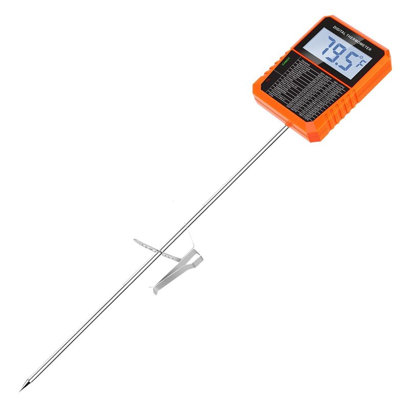 Thermometer Digital - Y42A-TP510 Digitale thermometer, waterdicht met potclip,