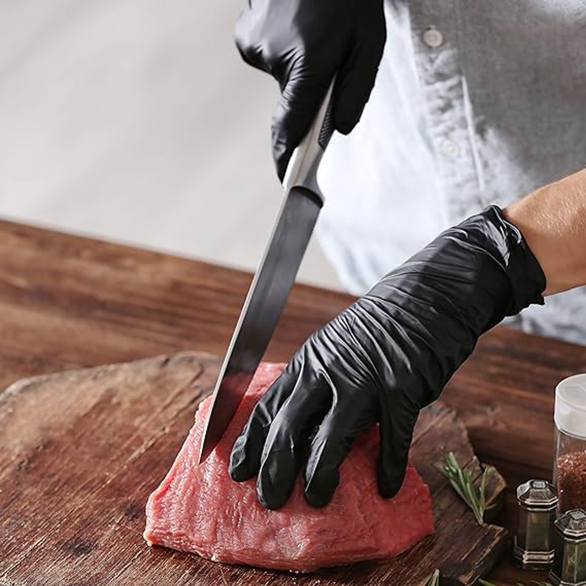 10/50 stuks wegwerp zwarte nit - Medical Gloves recensie en prijs