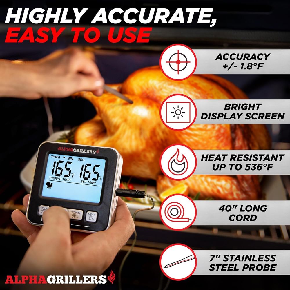 Digitale keukenoventhermometer - Thermometer Digital recensie en prijs