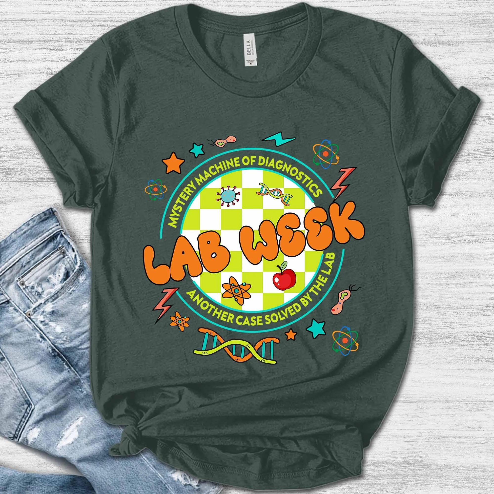 Lab Week 2025 T-shirt Tech Tea - Medical Lab Week 2025 recensie en prijs