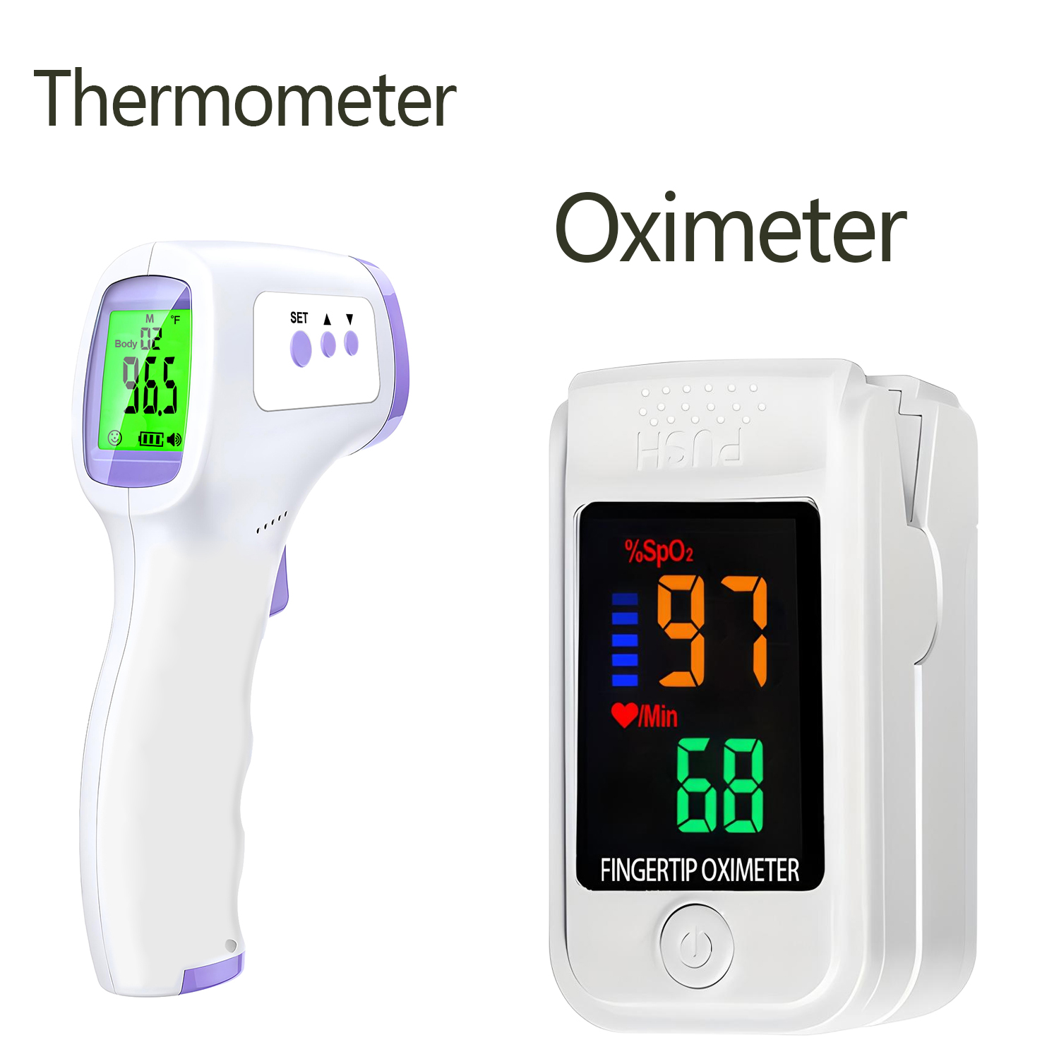 Contactloze digitale infrarood - Pulse Oximeter recensie en prijs