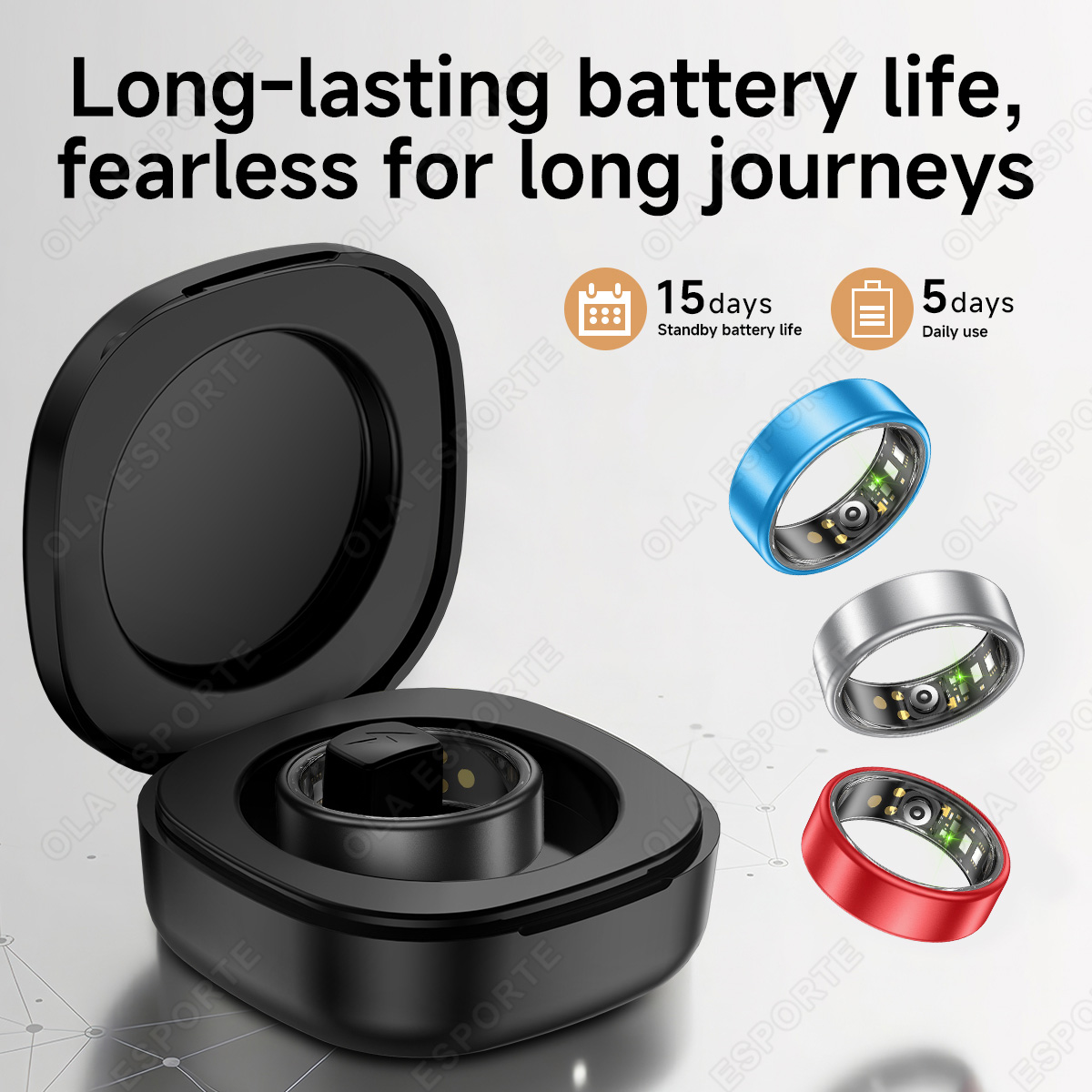 Nieuwe slimme ring met hoesje, - Blood Pressure Monitor recensie en prijs