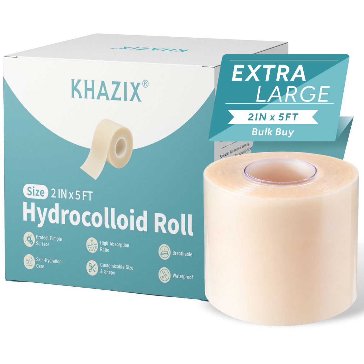 KHAZIX Hydrocolloïde Verbandro - Bandage recensie en prijs