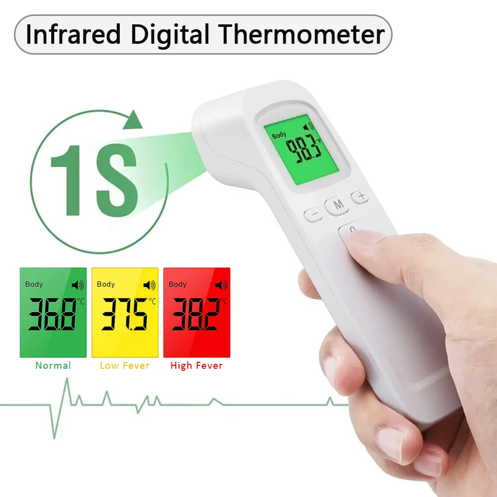Lichaamstemperatuurmeter met i - Pulse Oximeter recensie en prijs