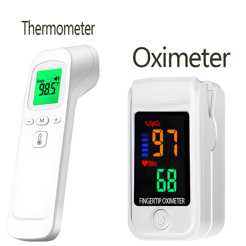 Digitale voorhoofdthermometer  - Pulse Oximeter recensie en prijs