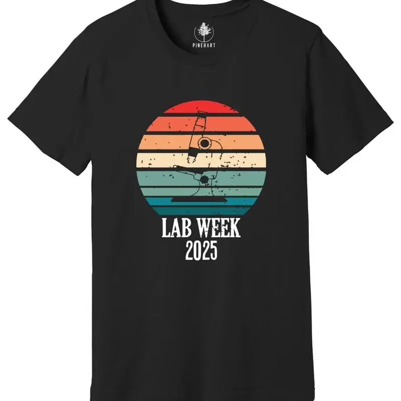 Retro Lab Week 2025 T-shirt, M - Medical Lab Week 2025 recensie en prijs