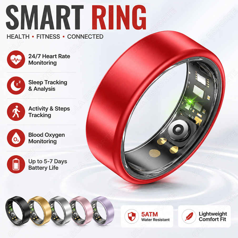 Slimme Ring Hartslag Bloeddruk - Blood Pressure Monitor recensie en prijs