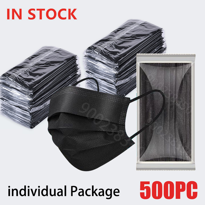 50-500 stuks zwarte, gecertifi - Surgical Mask recensie en prijs