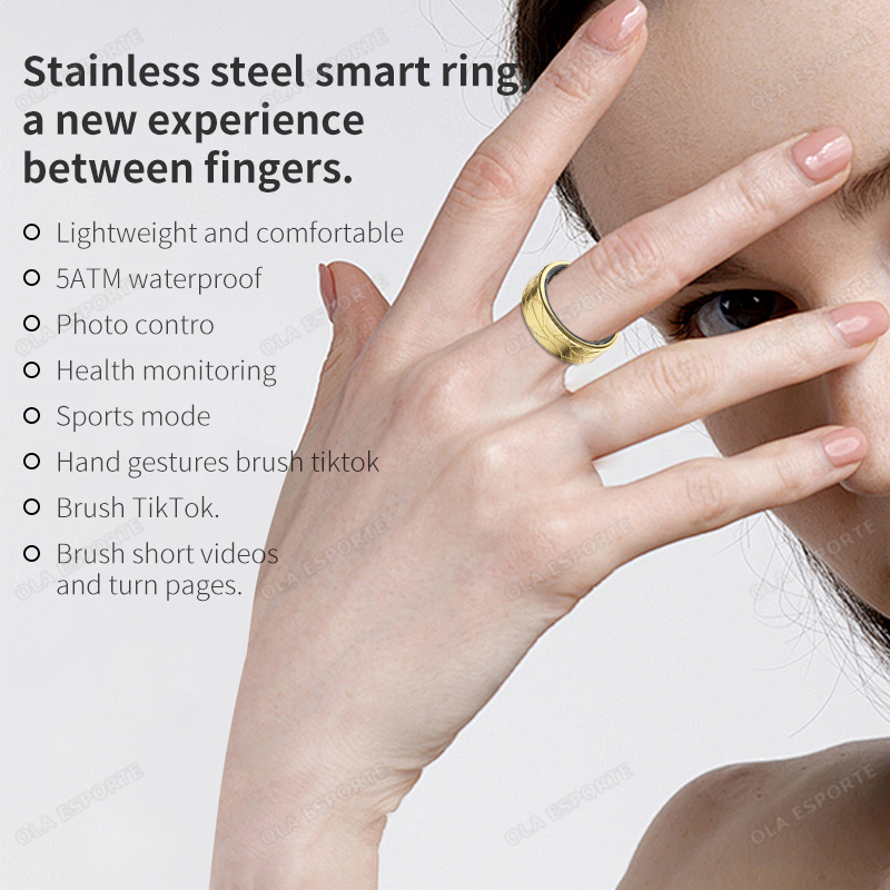 Roestvrijstalen slimme ring, w - Blood Pressure Monitor recensie en prijs