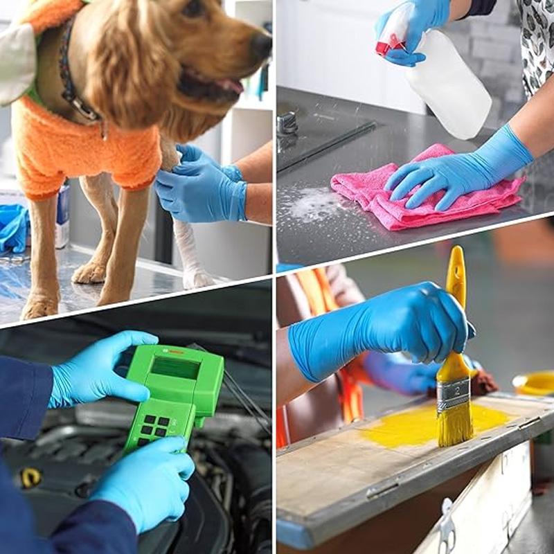 Medische blauwe nitrilhandscho - Medical Gloves recensie en prijs