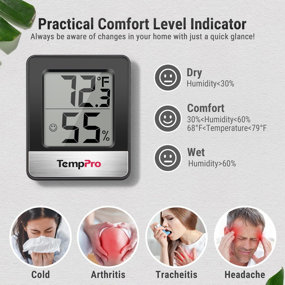Digitale hygrometer Binnenther - Thermometer Digital recensie en prijs