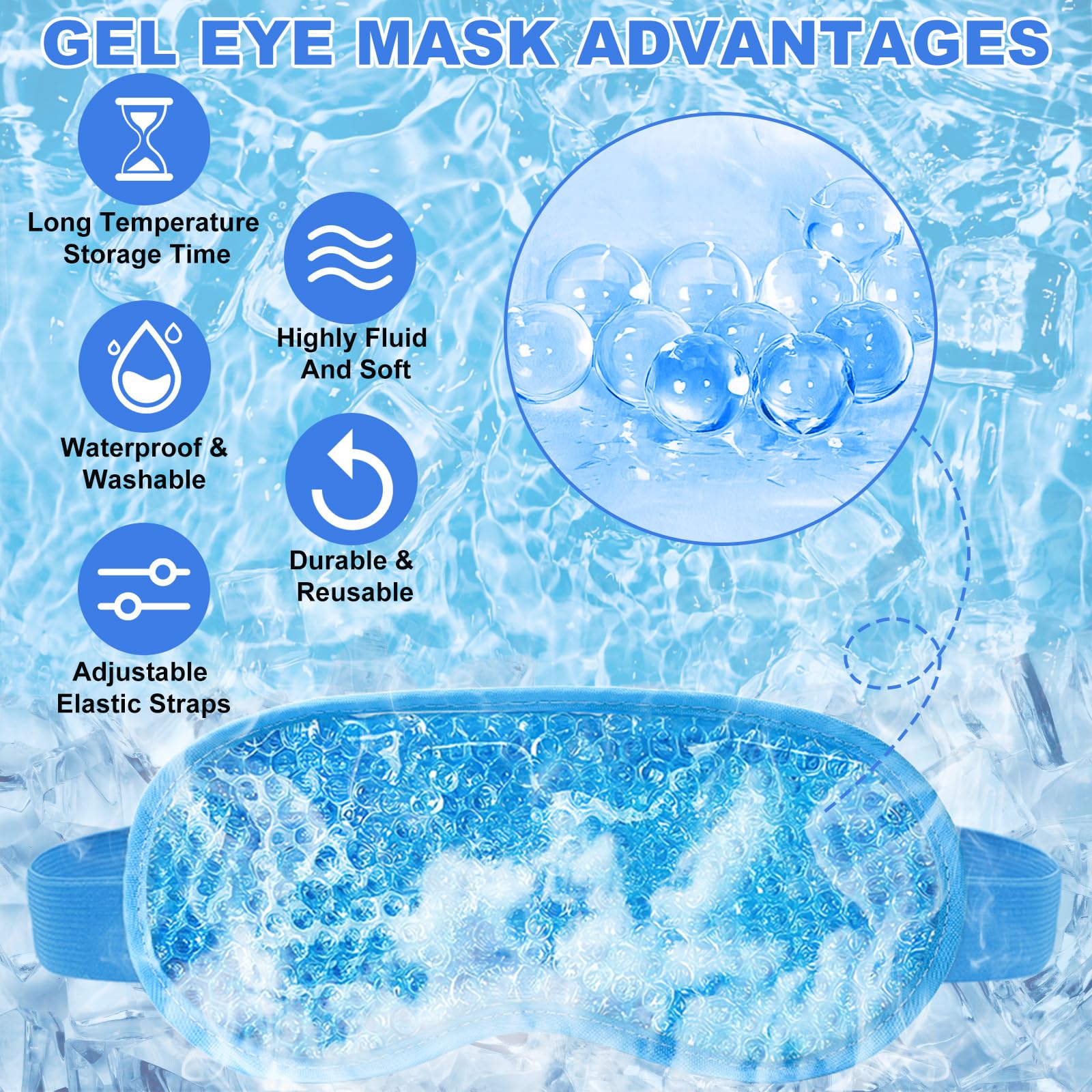 Koelend oogmasker voor gezwoll - Surgical Mask recensie en prijs
