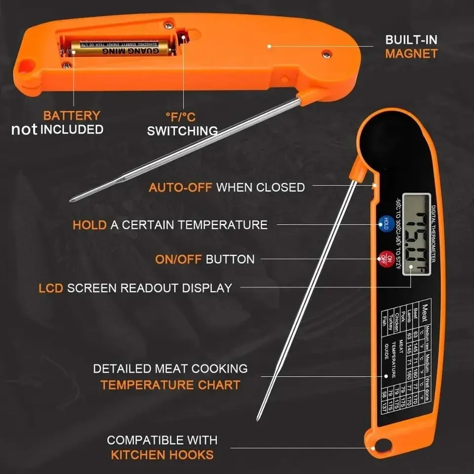 Waterdichte digitale keukenthe - Thermometer Digital recensie en prijs