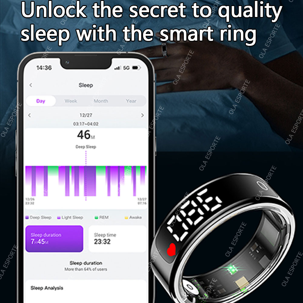 Slimme ring met oplaadhoesje,  - Blood Pressure Monitor recensie en prijs