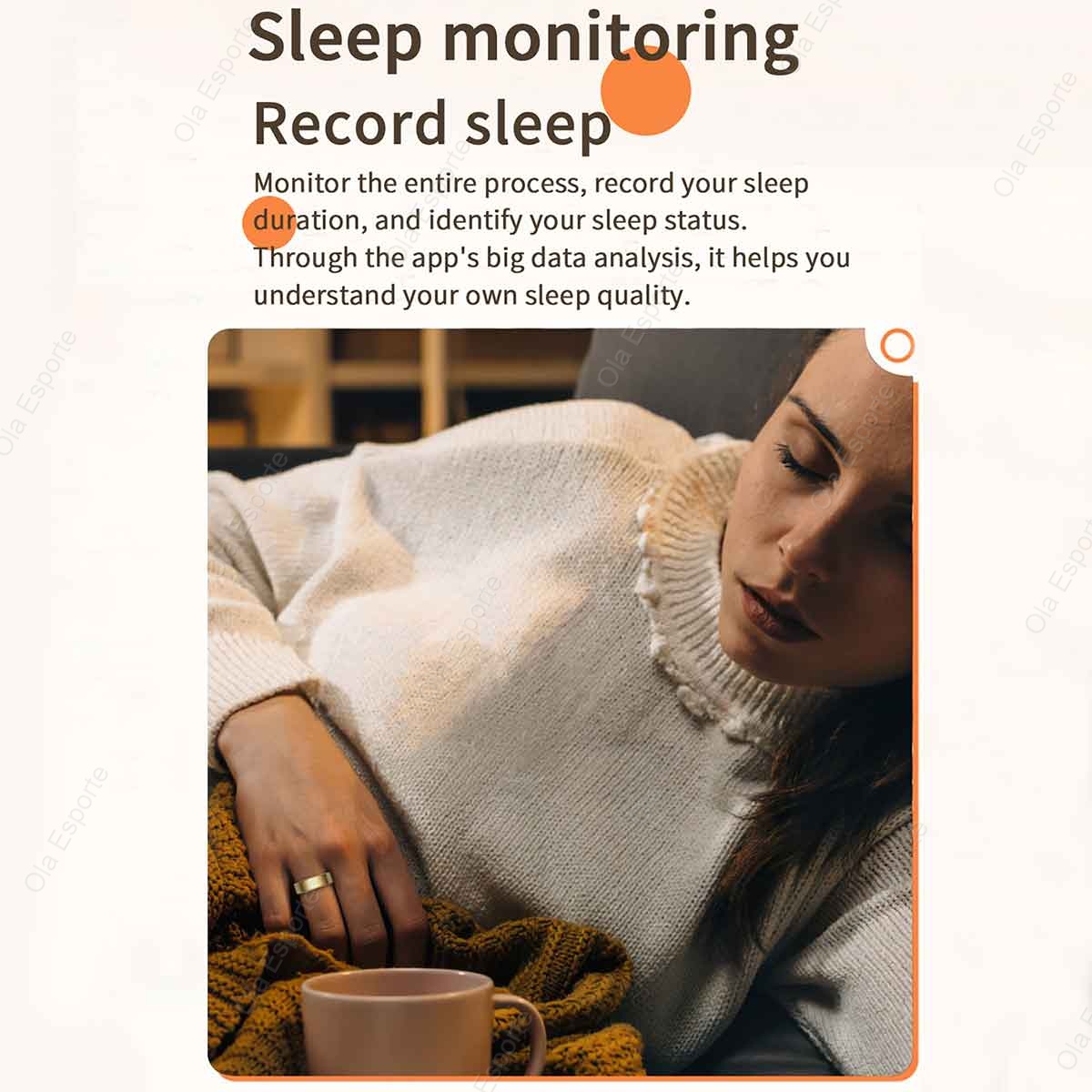 Slimme ring van titaniumlegeri - Blood Pressure Monitor recensie en prijs